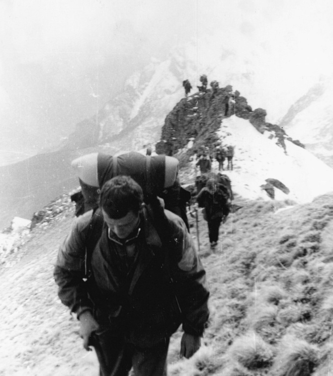 Первая горная единичка в 1974-ом (Горный туризм)