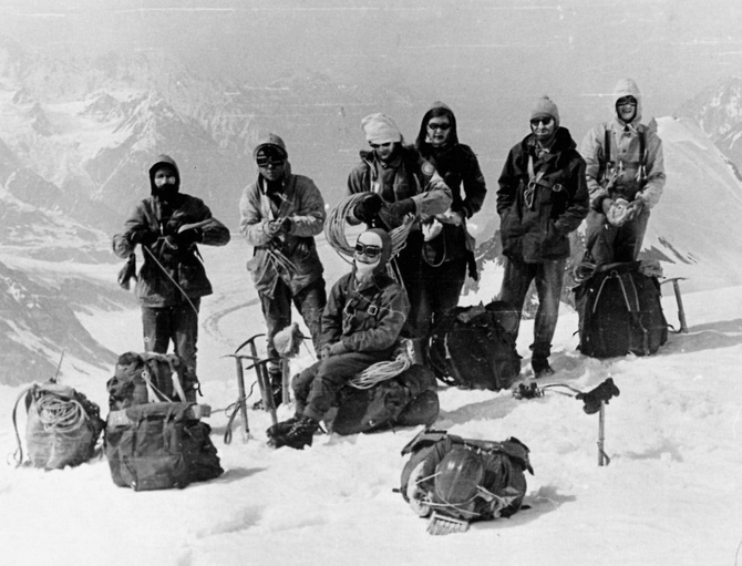 1976 год. Первая Памирская пятёрка. (Горный туризм)