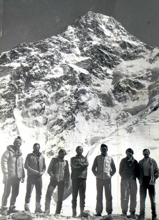 Хан, Северная стена, 1987 г. (Альпинизм)
