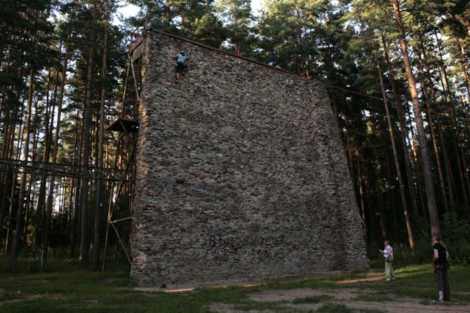 Скалодром в Десногорске (Скалолазание, скалолазание)