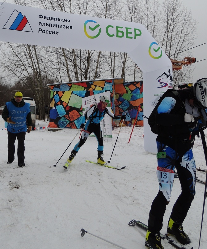 Первые традиционные московские соревнования по ски-альпинизму в Крылатском 20 февраля 2021 (Ски-тур)
