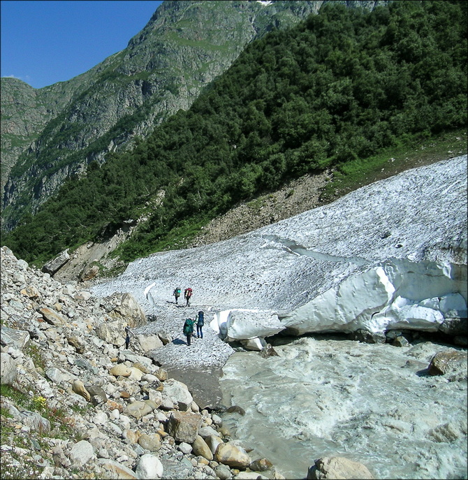 Кавказ 2007, "настоявшийся" рассказ о горном походе :, Горный туризм)
