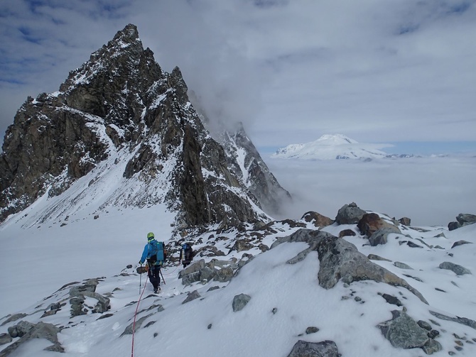 Восхождение на Северную Ушбу (4690 м, Альпинизм)