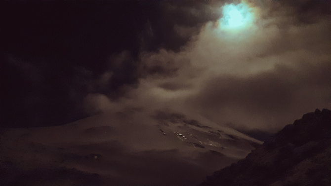 Скрины прогноза погоды на 23-е сентября по вершине Эльбруса. (Альпинизм)