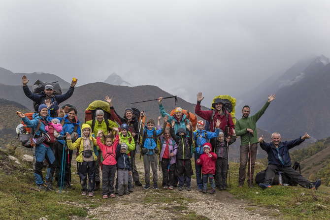 С детьми по горной Ингушетии. Фотоальбом. (Туризм)