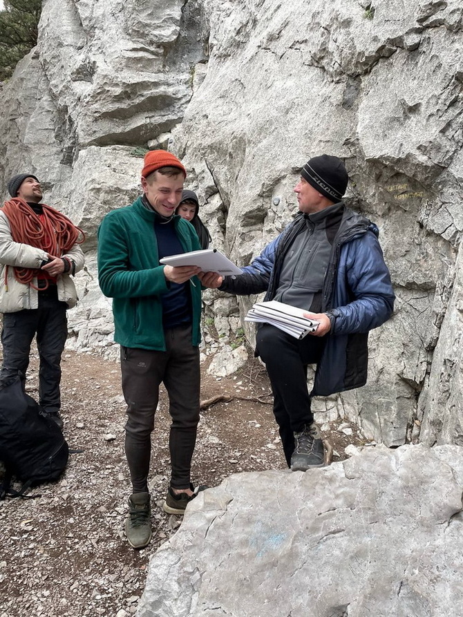 Фото-отчёт о скалолазном курсе в Крыму. Январь 2022 года (новогодние праздники, Скалолазание)