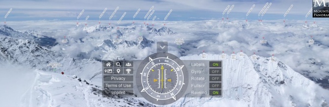 Интерактивная панорама с вершины Эвереста (Альпинизм)