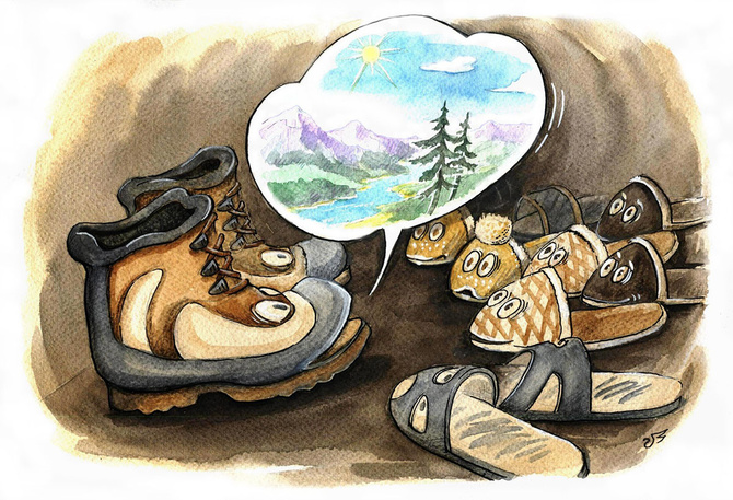 Как выбрать обувь для похода в горы (Горный туризм)
