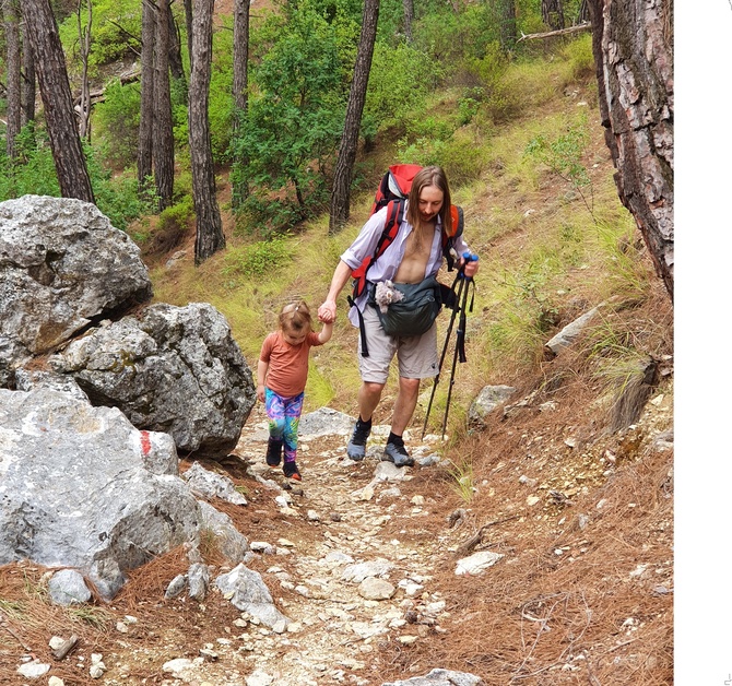 Отчет о пешем походе по Ликийской тропе с ребенком 3,5 года без палатки и горелок (окт 2022, Туризм)