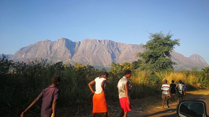 Хангаби на высшей точке Малави (Горный туризм)