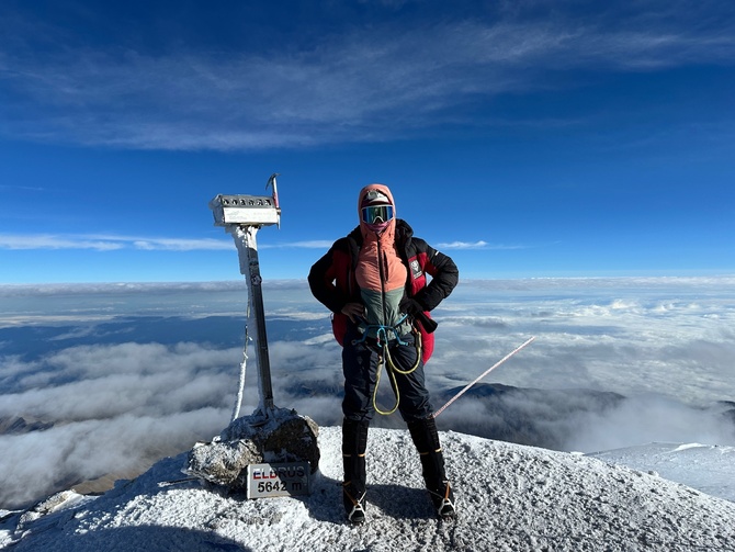 Номинация премии "Mountain Guides" - Полина Ошмарина. Премия "Стальной Ангел" (Альпинизм)