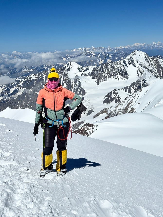 Номинация премии "Mountain Guides" - Полина Ошмарина. Премия "Стальной Ангел" (Альпинизм)