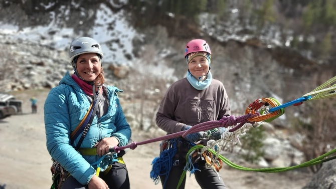 Номинация премии "Mountain Guides" - Валерия Меркурьева. Премия "Стальной Ангел" (Альпинизм)