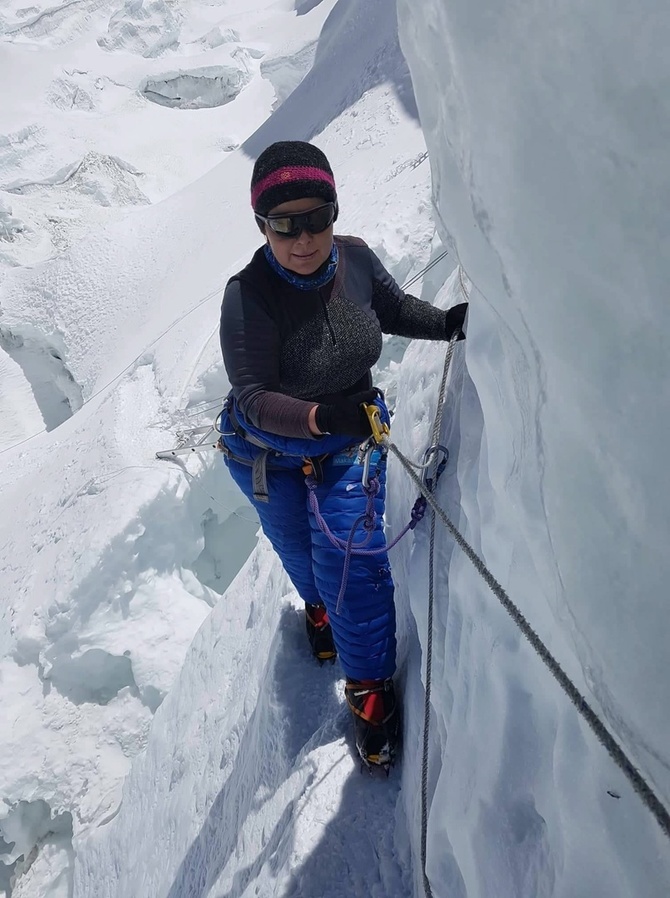 Номинация премии "Mountain Guides" - Оксана Морнева. Премия "Стальной Ангел" (Альпинизм)