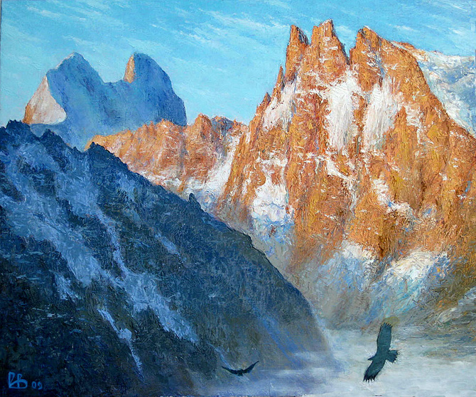 УТРО ШХЕЛЬДЫ КРАСАВИЦА КАВКАЗА (Альпинизм)