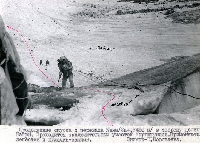Из глубин архива туристского клуба НКМЗ - 6 (продолжение, Горный туризм)