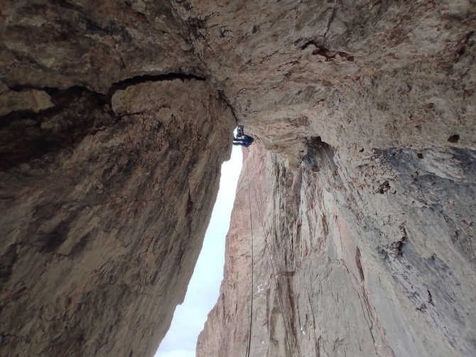 Разведка боем для новой 6Б на Ерыдаг (Альпинизм)