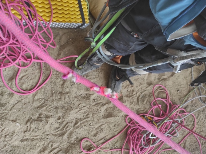 Разведка боем для новой 6Б на Ерыдаг (Альпинизм)