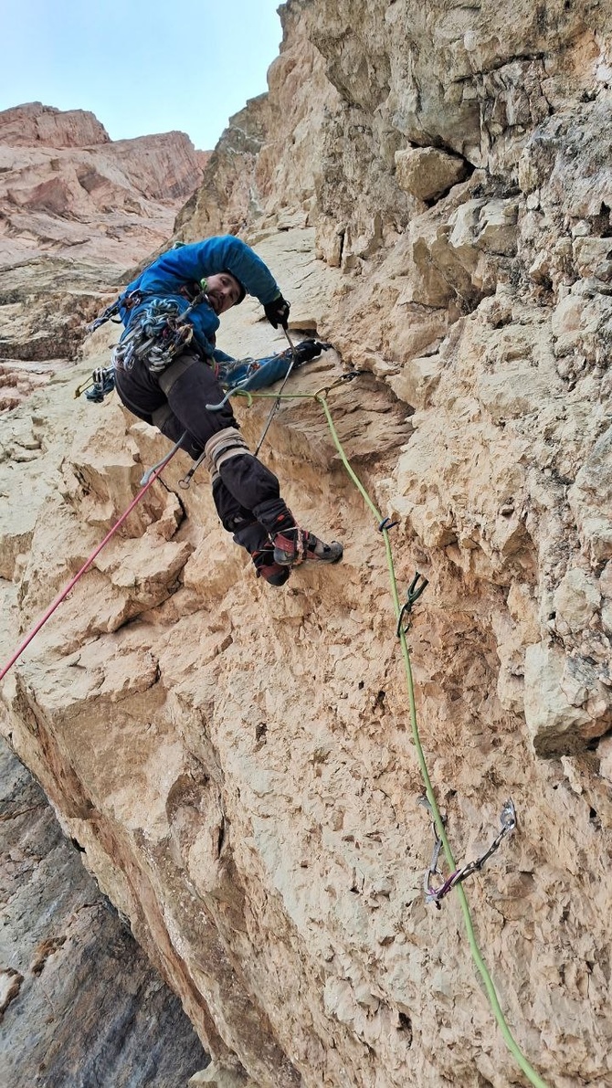 Разведка боем для новой 6Б на Ерыдаг (Альпинизм)