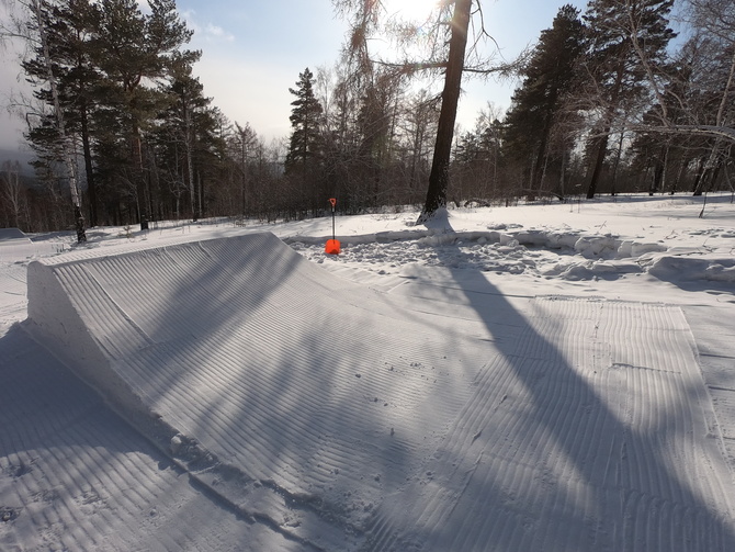 6 Могульная трасса в сноу-парке Tzarsky Rider (Горные лыжи/Сноуборд)