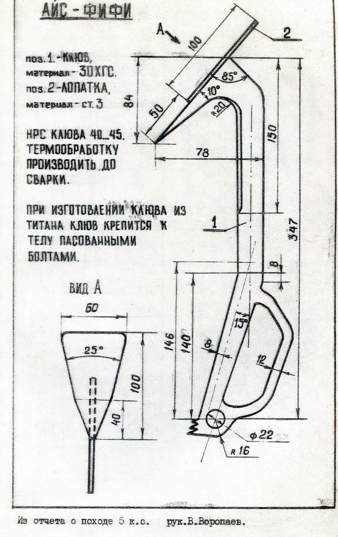 Из глубин архива туристского клуба НКМЗ - 6 (Горный туризм)