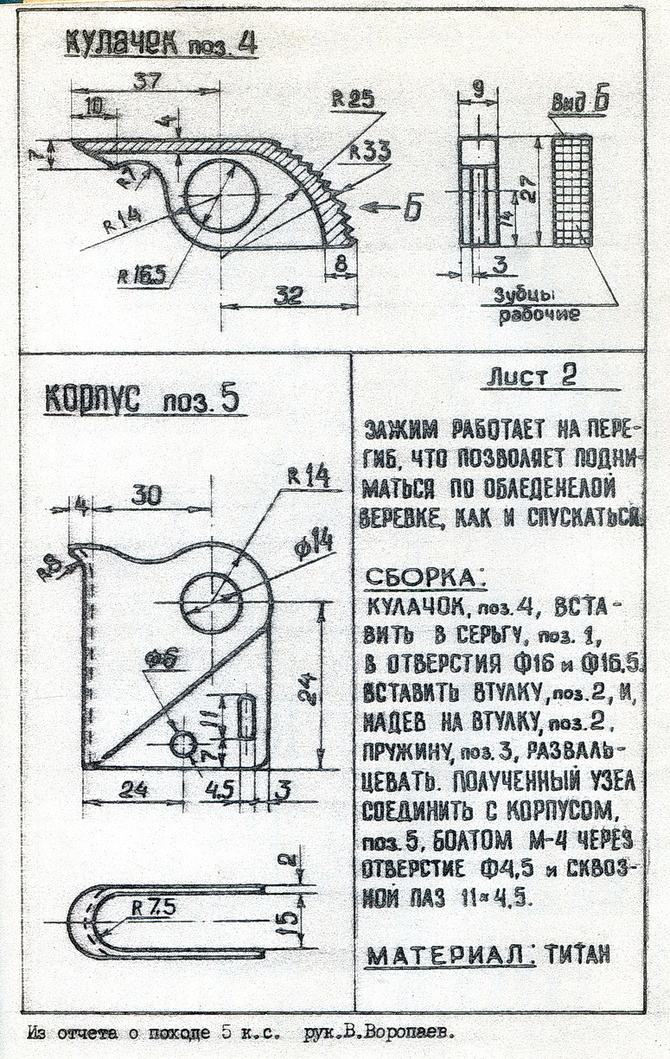 Из глубин архива туристского клуба НКМЗ - 6 (Горный туризм)