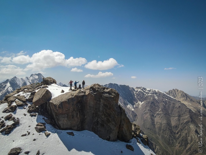 Каравшин 2023 или приквэл "Пути самурая" на пик Одессы (Альпинизм)