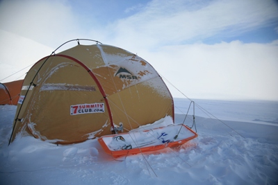 К Южному полюсу пройдены первые километры! (Альпинизм, южный полюс, 7 вершин, антарктида)