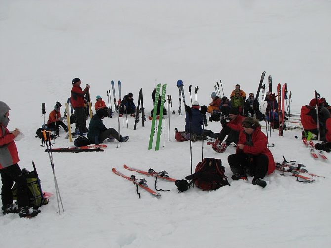 Международный ски-тур лагерь в Словении. UIAA YC "Global Youth Summit" 2010 (Альпинизм, словения, скитур, ski-tour, уиаа, slovenia)