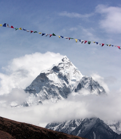 Паралимпиец Евгений Кравитз в Базовый лагерь Эвереста! Весна 2009 г. (Альпинизм, восхождения, непал, гималаи, треккинг)