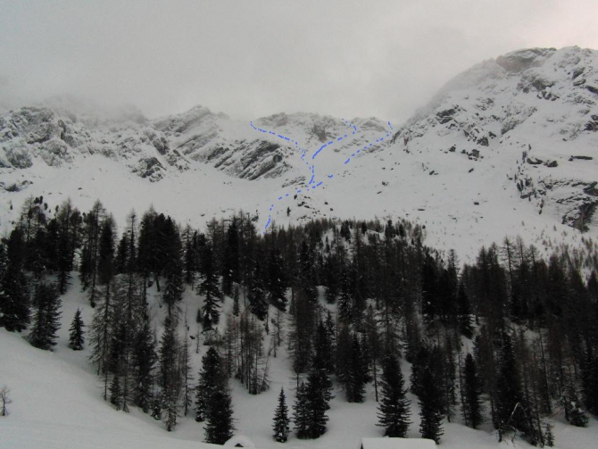 Доломиты в январе 2010 Часть Третья (Скайраннинг, скитур, лыжный альпинизм, горные лыжи, фрирайд)