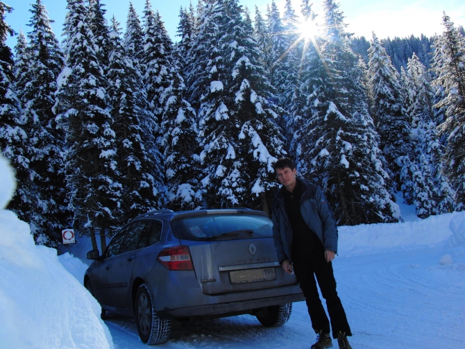 Доломиты в январе 2010 Часть Третья (Скайраннинг, скитур, лыжный альпинизм, горные лыжи, фрирайд)
