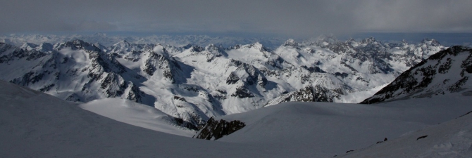 Скитур на Вильдшпитце 3772 м. (Ски-тур, германия, мюнхен, обзор, питцталь, австрия)