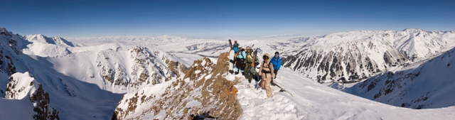 Хели ски на Тянь-Шане. Небольшой фотоотчет (Горные лыжи/Сноуборд, хелиски, тянь-шань, киргизия, mountain project, каракол, суусамыр)