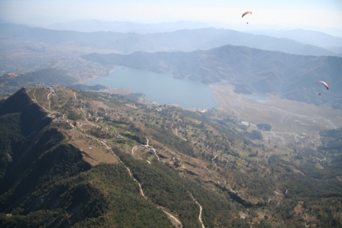 Непал, Покхара – отчет в беллетристическом жанре (Воздух, параплан)