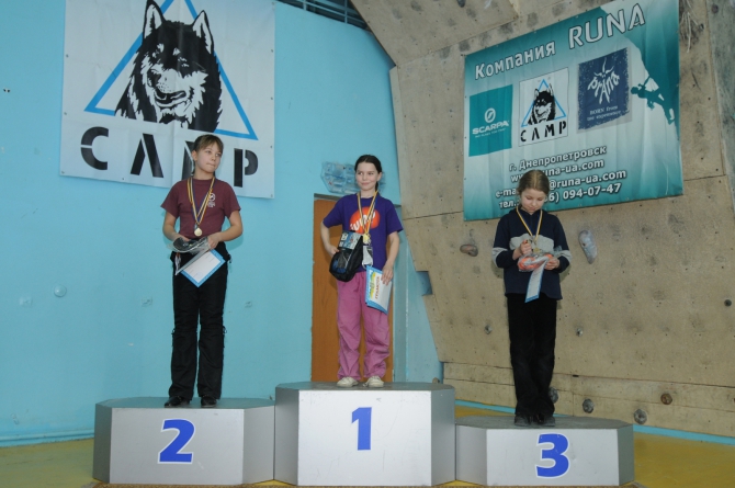 Всеукраинские соревнования "Золотая ящерица" в Днепропетровске. Результаты. (Скалолазание, скалолазание)