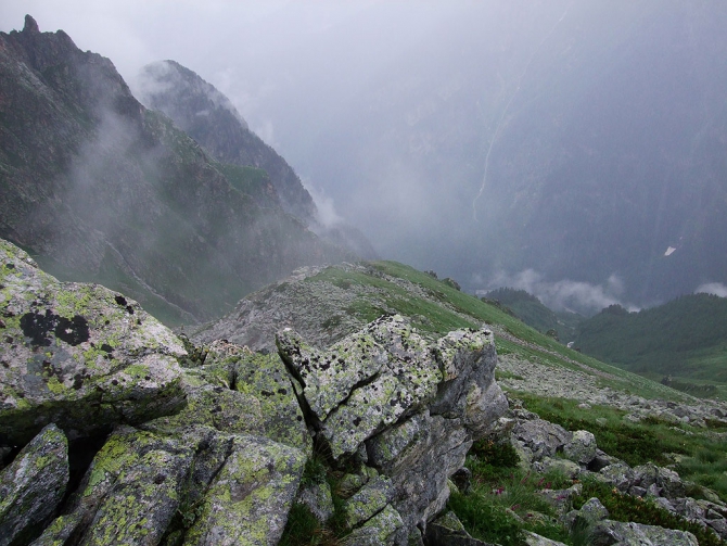 Гроза в горах. Фотограф Володя Сеньків