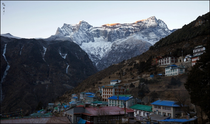 Время потихоньку идет, но Гималаи не отпускают - тянут, как магнитом... (Горный туризм, гонгла, тамсерку, чолацзе, пумо ри, нупцзе, намче базар, photo, конгде, горы, фотография, фото, ама даблам, горный туризм, непал, трек)