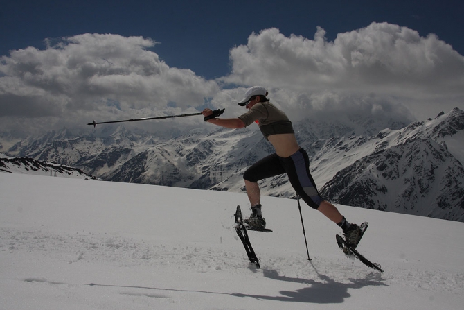 Самое трендовое мероприятие RedFox Elbrus Race. Снегоступинг. (:, red fox elbrus race)