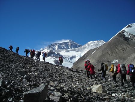 Эверест: путь к вершине проложен, планы и сроки выходов определены (Альпинизм, 7 вершин, абрамов, черный)