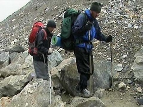 Незрячий альпинист поднялся на вершины Памира (Альпинизм, николай орлов)