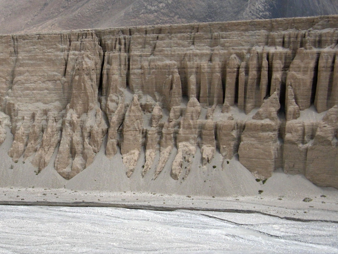 Караван. Илик - ледник Гашербрум ( Gasherbrum Glacier ). (Альпинизм, маи, каракорум, китайский каракорум, шаксгам)