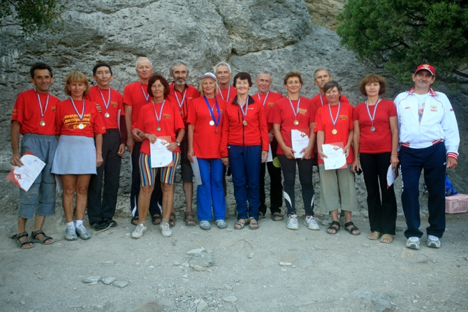 Чемпионат ветеранов скалолазания и альпинизма СССР 2010 (Скалолазание)