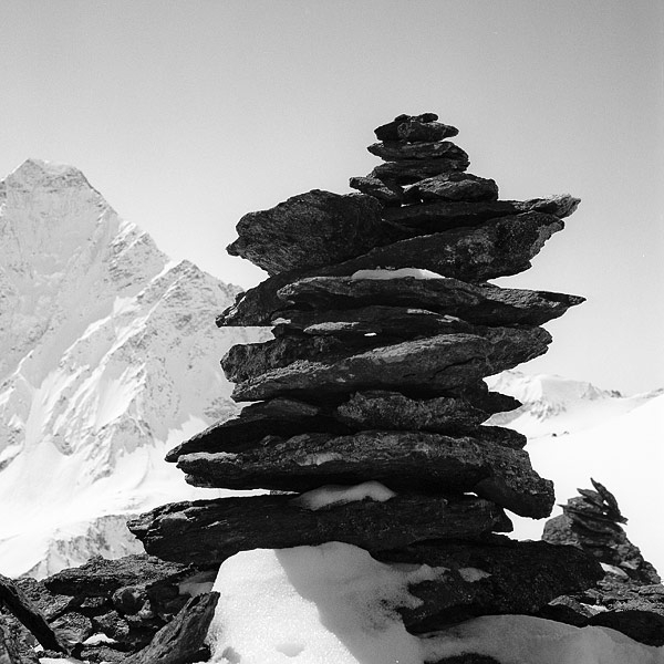 Черно-белое (фото, горы, пейзажи)
