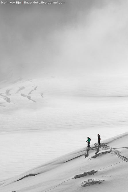 Подборка фотографий с октябрьской вылазки на Эльбрус (Горный туризм, горы, кавказ)
