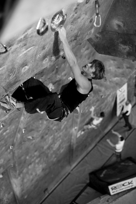 Евгений Зазулин: хотел повеселить публику (Скалолазание)