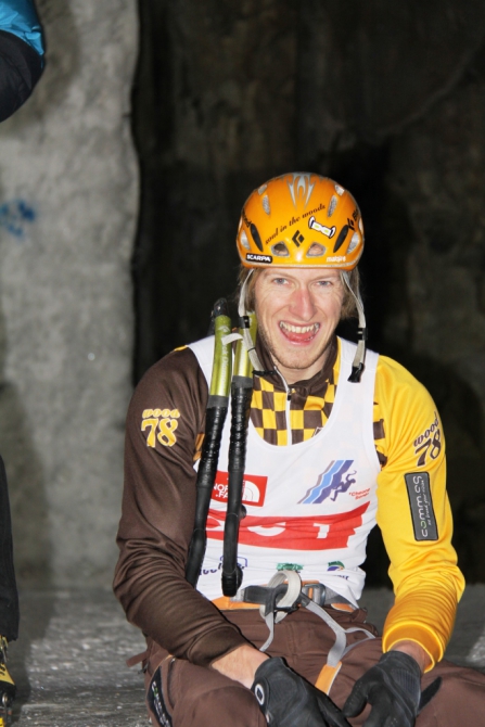 Мария Толоконина и Markus Bendler - победители 1-го этапа Кубка мира по ледолазанию (Ледолазание/drytoolling)