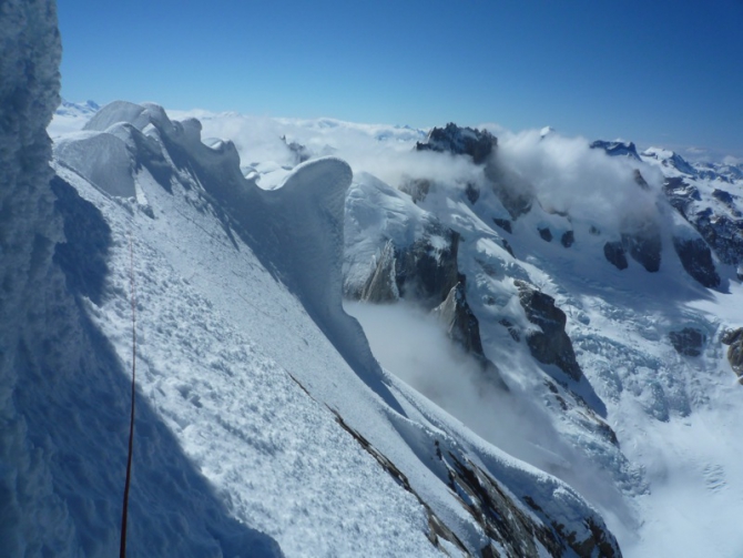 Colin Haley, соло на Cerro Standhardt в Патагонии (Альпинизм, патагония)