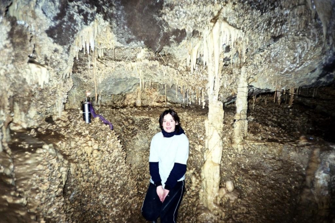 Абхазия. Пещера Снежная. (Спелеология)