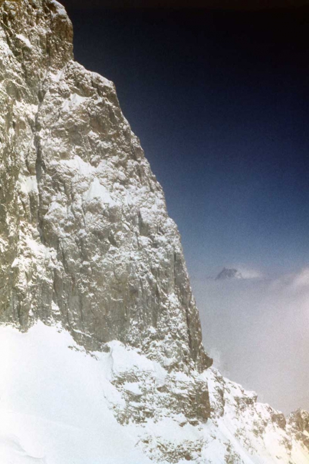 Еще немного ретро: зимняя Ушба – 89г. Фото Игоря Разуваева. (Альпинизм, сванетия, суслов, мфти)